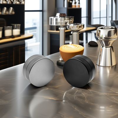 Acciaio inossidabile doppio capo espresso Dispensing strettatore strumento per falsificatori di caffè