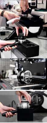 58mm Acciaio inossidabile Caffè Fagioli Tamper Eco-Friendly Quattro lame Polvere Martello per Baristas