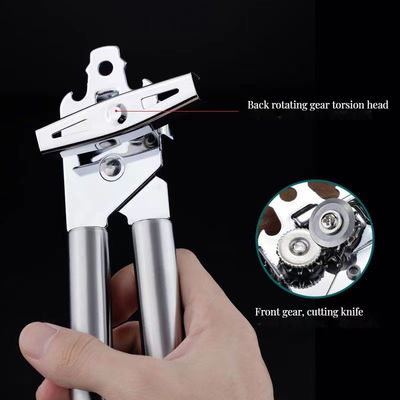 Apri bottiglie di vino con facile Heavy Duty 3-in-1 Multifunzione Can Opener Cerottiera Coltello