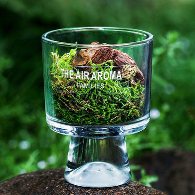 Colore personalizzato imballaggio regalo di lusso bottiglia di vetro 100ml diffusore di muschio per profumi domestici