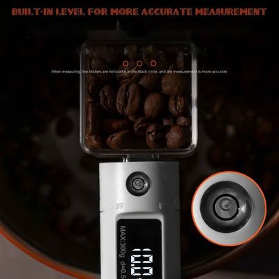 Scala alimentare digitale da 300 g con sbircio cucchiaio per animali da cucina strumento di pesatura alimentare