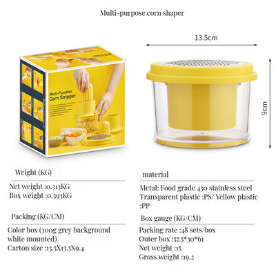 Strumenti di cucina in acciaio inossidabile per la deposizione di pelli di mais/stripping di nuova concezione