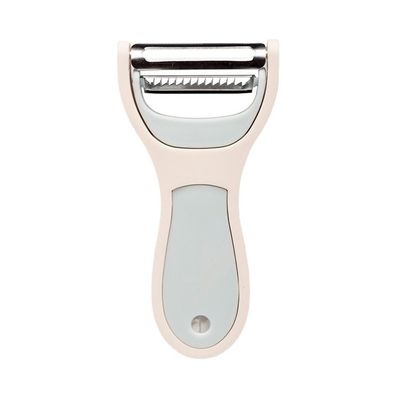 Tagliatrice di verdure a mano 2 in 1 Scutter di metallo Mini utensili manuali in acciaio resistenti allo scivolamento Maniglia sicura per uso commerciale