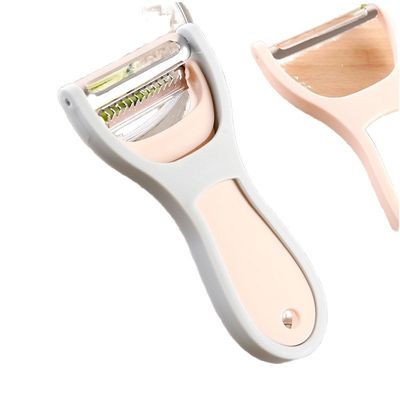 Coltello per peeling metallo versatile con raschiatura manuale e maniglia antiscivolo
