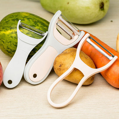 Coltello per peeling metallo versatile con raschiatura manuale e maniglia antiscivolo