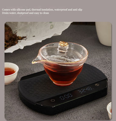 Scala di cucina con display digitale nutriente con connettività Bluetooth e pad in silicone