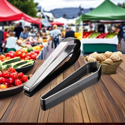 Clip epilatore in acciaio inossidabile e bambù per la cucina domestica