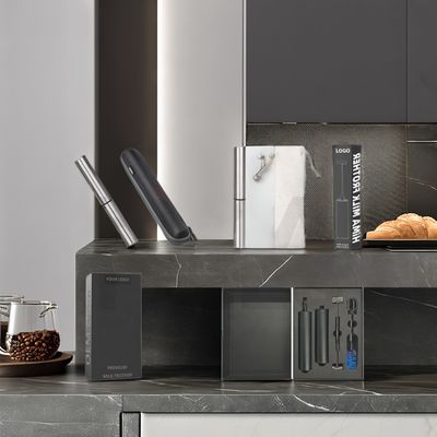 HIMATIMES Spuma per latte a colori personalizzati ricaricabile portatile per qualsiasi selezione di frusta