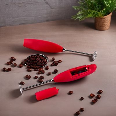 2023 Spumatore elettrico a batteria in acciaio inossidabile per spumare il latte