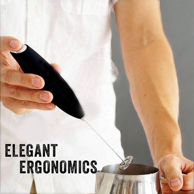 2023 Spumatore elettrico a batteria in acciaio inossidabile per spumare il latte