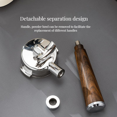 Maniglia in legno massello utensili per il caffè e il tè con ramo acido senza fondo di sostituzione universale