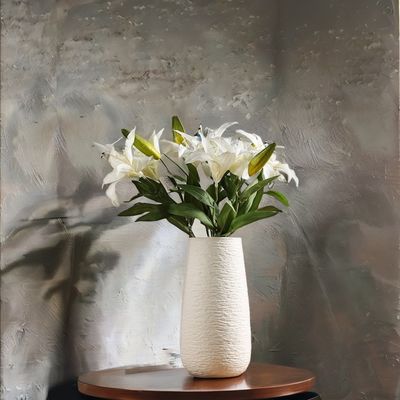Home Decoration Pieces Ceramic Vase Commercial Buyer's Top Choice per i negozi di regali