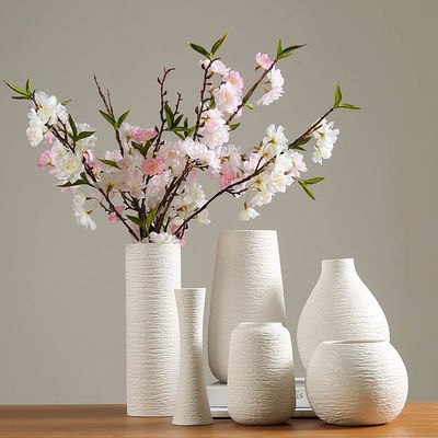 Low MOQ Classic Art Designer Vaso ceramico fatto a mano per il tavolo Decorazione del tavolo per il matrimonio