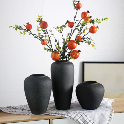 Vaso di grande design astratto Glazio opaco stile Art Deco moderno per negozi di regali