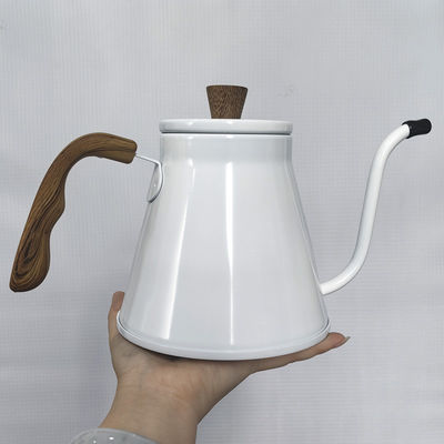 Set per la preparazione del caffè con bollitore in acciaio inossidabile in design moderno