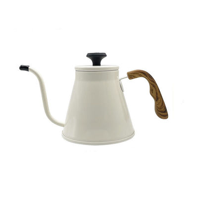 Set per la preparazione del caffè con bollitore in acciaio inossidabile in design moderno
