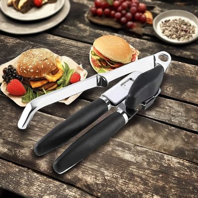 Home Usage Acciaio inossidabile Custom Easy Crank Manual Can Beer Bottle Opener con Logo di Ferro