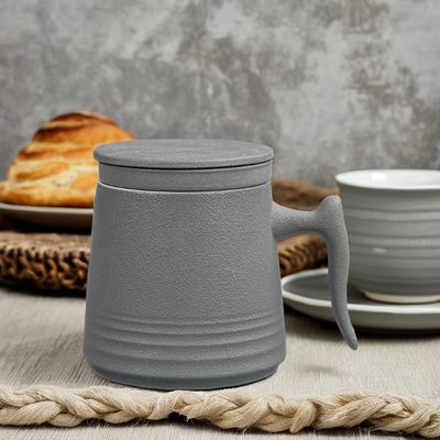 900cc vasetta da tè in porcellana bianca con coppe di caffè confortevoli ed eleganti piatti