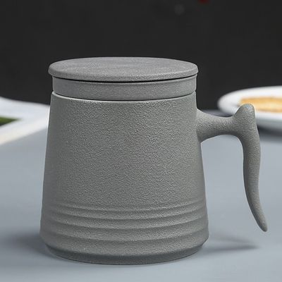 Foto Doni d'affari Luxury 900cc Ceramic Tea Pot Set con tazze e piatti da caffè
