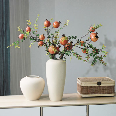 Vaso ceramico bianco di lusso unico in stile postmoderno