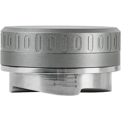 2-in-1 Coffee Leveler con coperchio in legno eco-compatibile 304 in acciaio inossidabile