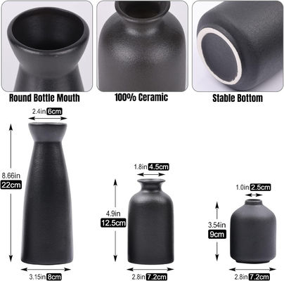 Home Hotel Ristorante Antico Vaso di fiori in ceramica slim di 16 pollici di altezza in colore personalizzato