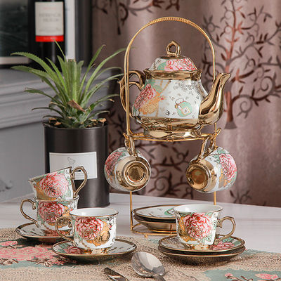Tazze in ceramica elettroplata di lusso design moderno per gli amanti del caffè