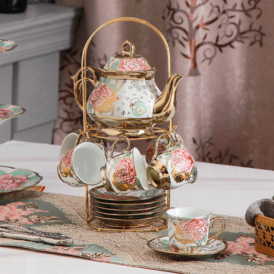 Tazze in ceramica elettroplata di lusso design moderno per gli amanti del caffè