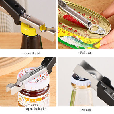 Apribottiglie da cucina multifunzione resistenti Apribottiglie in acciaio inossidabile a colori personalizzati