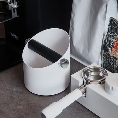 Funzionalità del latte di schiuma Modern Knock Box per una pulizia facile 58mm Acciaio inossidabile Caffè Tè Strumento