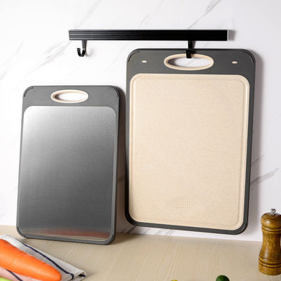 Tavola da taglio addensata per cucina con materiale in acciaio inossidabile 304 e design antiscivolo
