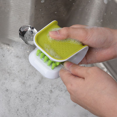 Spazzola di pulizia multifunzionale per posate da cucina