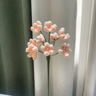 Stupefacenti fiori e foglie artificiali in seta in 3D fatti a mano per i centri della festa della mamma