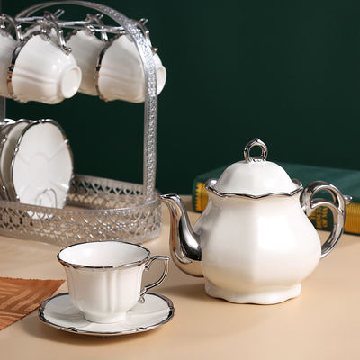 Cerimatica Europa Elegante Casa Tea Collections 500ml Porcellana Accent gold Tazze per teiere