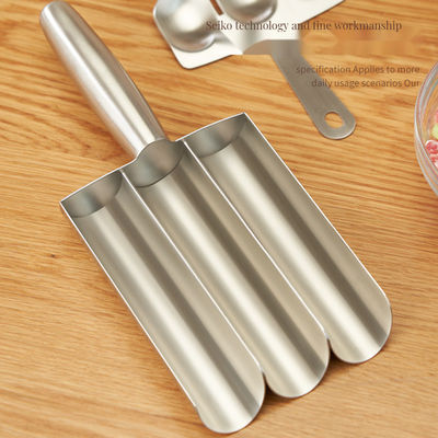 Cucina domestica senza sforzo con il set di utensili da cucina a cucchiaio di polpette di bambù