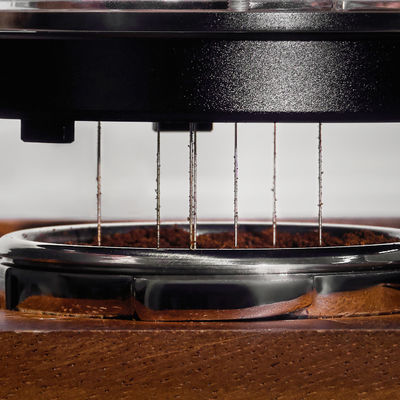 Nero 7 Aghi 0,4 mm WDT Espresso Coffee Distributor Tool Tea Coffee Aglio distributore WDT Tool