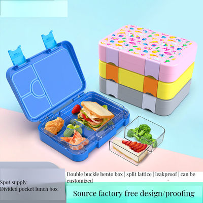 Contenitori di alimenti in silicone per bambini e bambini scolastici sicuri e privi di BPA