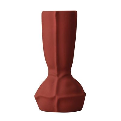 Vaso di fiori in ceramica irregolare moderno per il bagno Display da tavolo Decorazione di casa per matrimoni