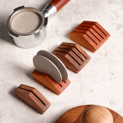 Portatore di filtro per tè Walnut Espresso da 58 mm in stile americano per ristorante Home Coffee