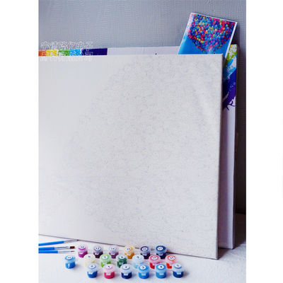 Kit di ritratti a tela dipinti a mano per la decorazione domestica DIY Stampa digitale Paesaggio Numero Immagini