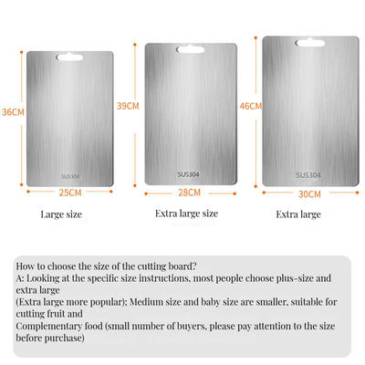 Amazon Commercial Buyer Tabella di taglio a doppio lato per il taglio e lo scongelamento versatili