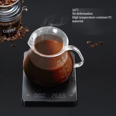 Scala elettronica per il caffè facile da LED 1-3000g Capacità batteria 250mAh Disegno minimalista