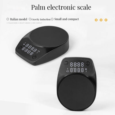 BAMBOO ABS Shell Espresso Coffee Scale con Timer Tipo-C di ricarica Scala digitale di cucina Precisione di produzione di birra