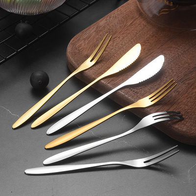 Vintage Design Stainless Steel Flatware Set per Hotel Ristorante Specchio posate lucidate