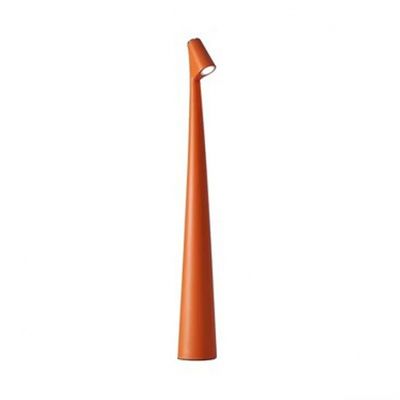 Lampada da tavolo LED in ceramica portatile slim con luminosità a 3 livelli