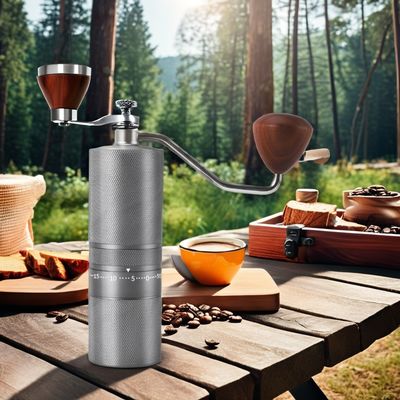 Borsa da viaggio in acciaio inossidabile Macinatrice di espresso Macinatrice di caffè portatile C2 per caffè