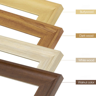 Moderno stile MDF a telaio in legno per la decorazione del soggiorno