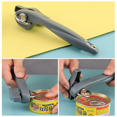 Apri scatole in acciaio inossidabile resistenti senza sforzo con design a manopola e logo personalizzabile