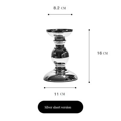 Candelabro in metallo per la casa decorativa porta candele da tavolo in ferro americano per l'arredamento di nozze