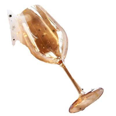 Bicchieri di vino di Borgoña e di Bordeaux, realizzati con cristalli non al piombo